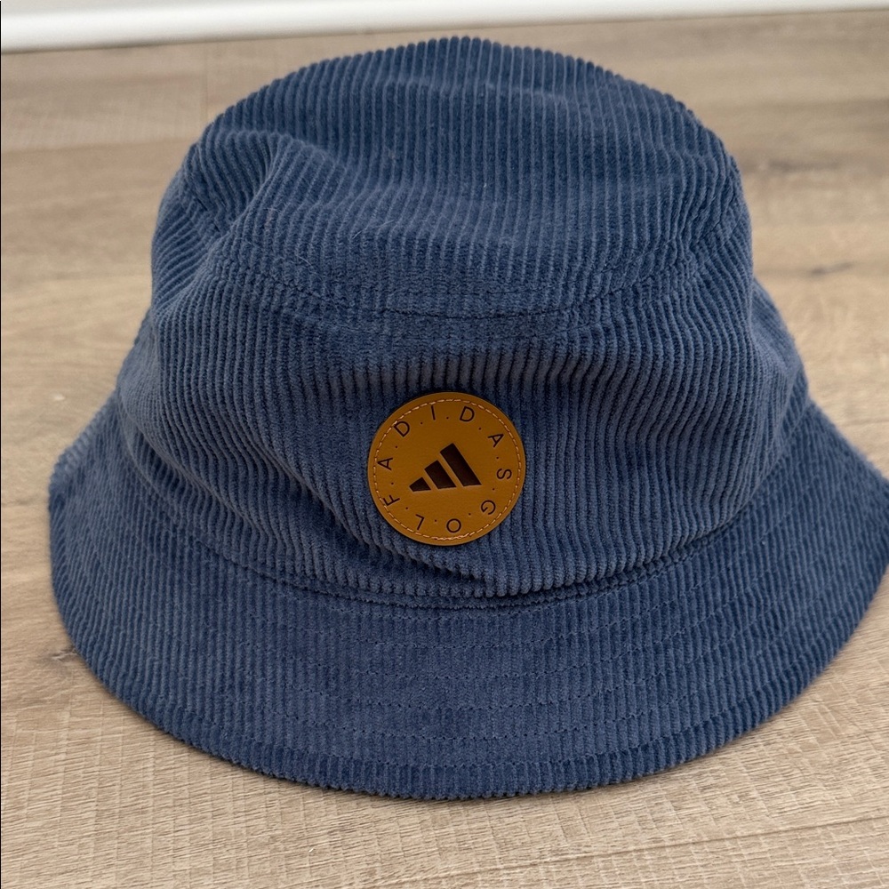 Women’s Adidas Golf Blue corduroy Bucket Hat
